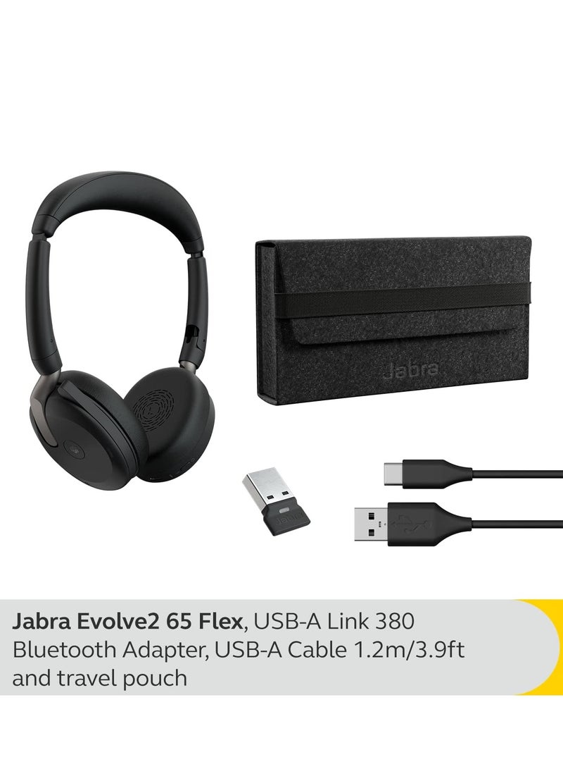 Jabra Evolve2 65 Flex Link 380 a MS Stereo