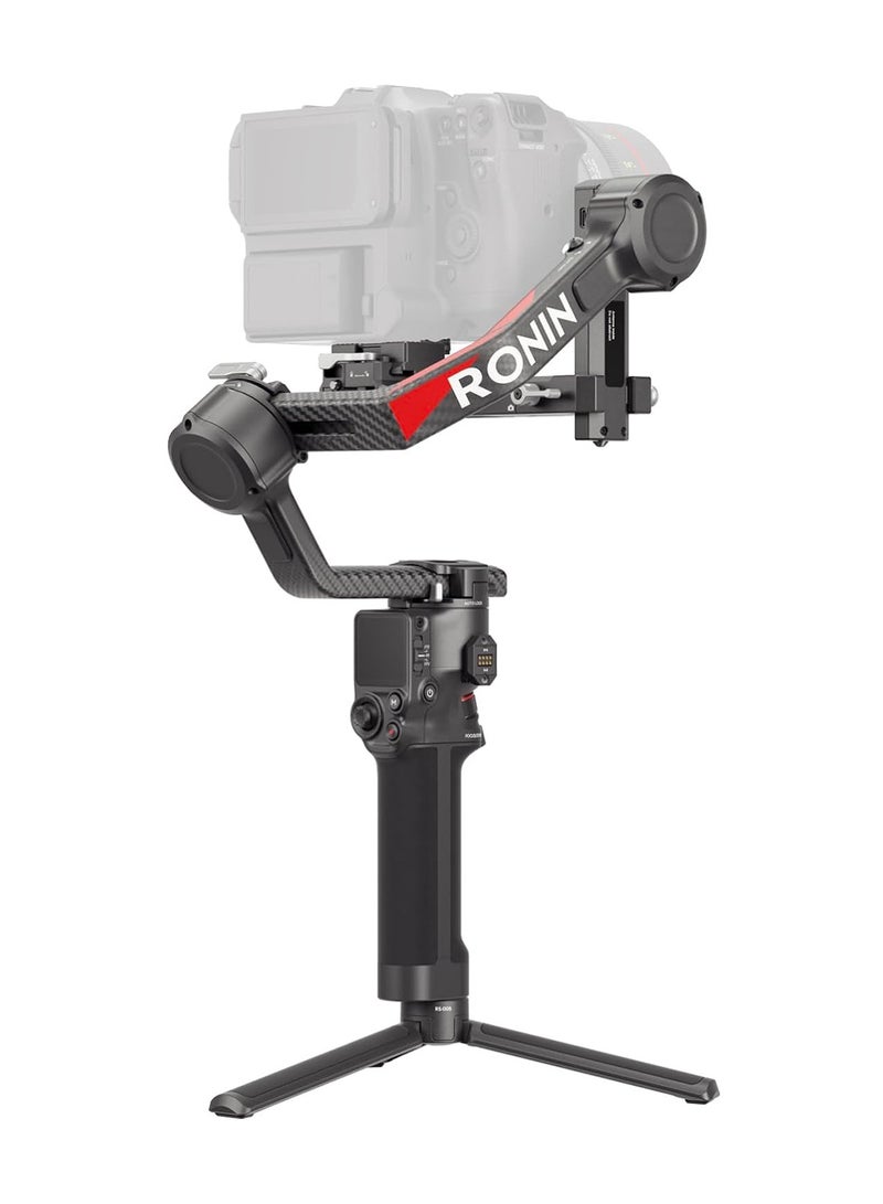 RS 4 Pro, 3-Axis Gimbal Stabilizer for DSLR & Cinema Cameras Canon/Sony/Panasonic/Nikon/Fujifilm, 2nd-Gen Native Vertical Shooting, 4.5kg (10lbs) Payload, Dual Focus & Zoom Motors