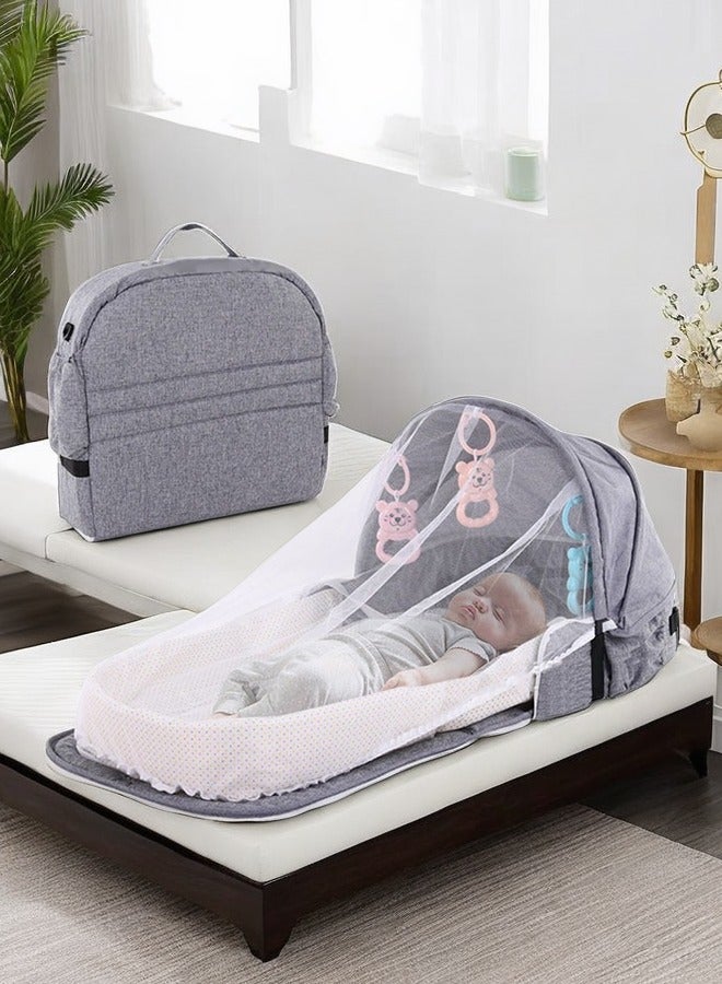 Baby Travel Portable Mobile Diaper Bag Newborn Multi-function With Toys Multipurpose Mummy Bag