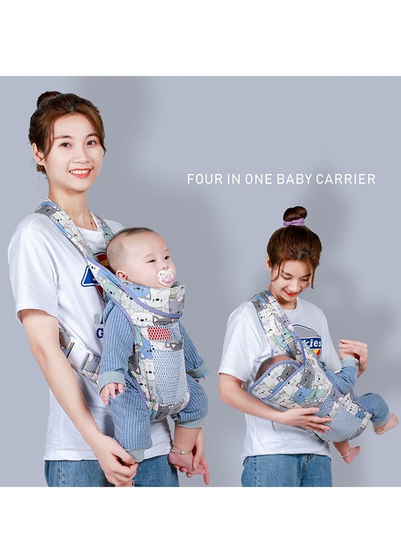 Four-in-one baby carrier baby cross-carry front-carry back-facing front-view carrier