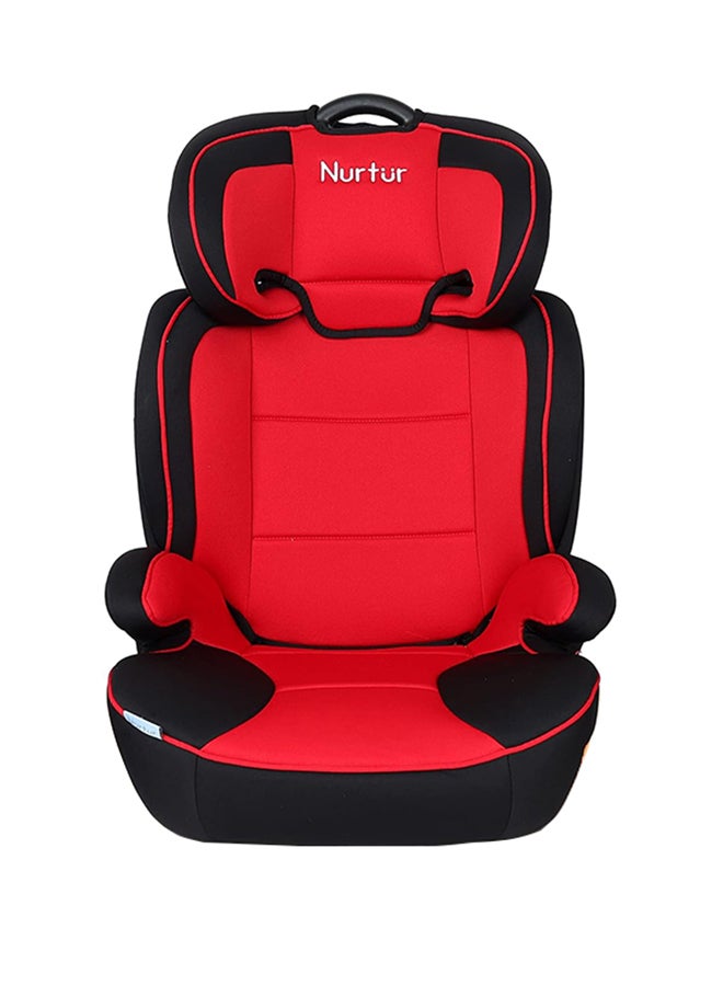Jupiter Baby/Kids 3-In-1 Car Seat + Booster Seat - Adjustable Backrest - Extra Protection - 5-Point Safety Harness - 9 Months To 12 Years