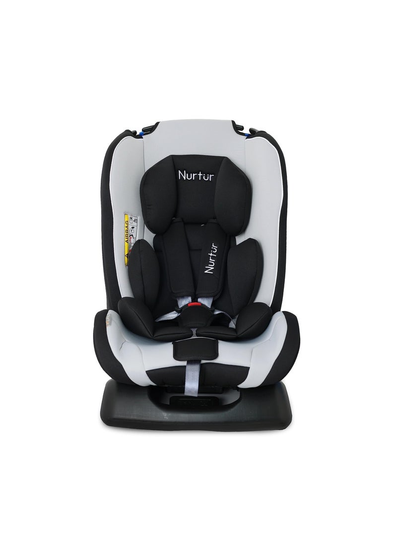 Liberty Baby Kids 4 In 1 Car Seat 360 Degree Rotation Leg Support Isofix  10 Level Adjustable Headrest With Canopy