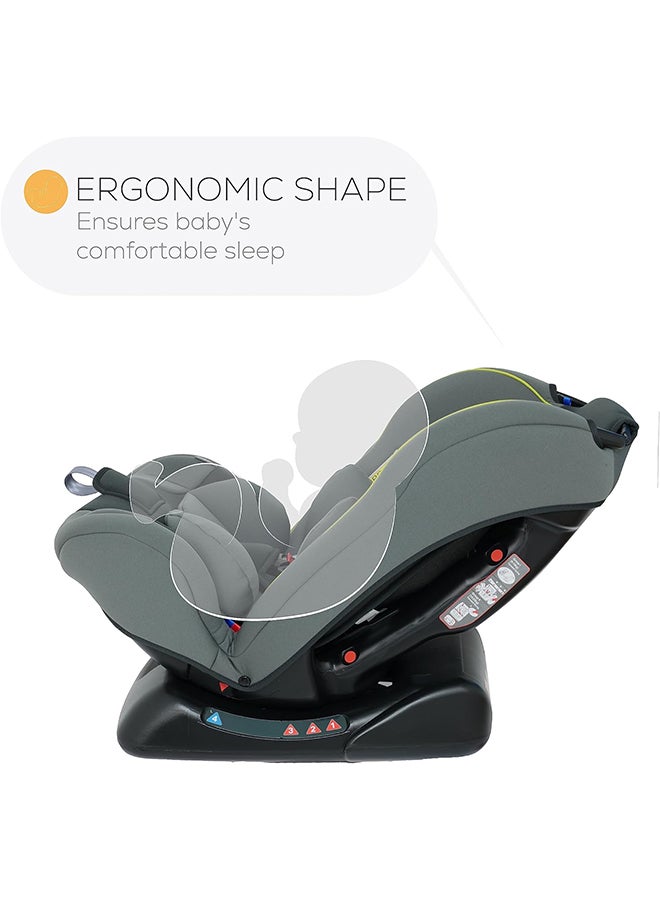 Bruno Baby/Kids 3-In-1 Car Seat - 4 Position Recline - 5-Point Safety Harness – 143° Angle Recline - 0 Months To 7 Years