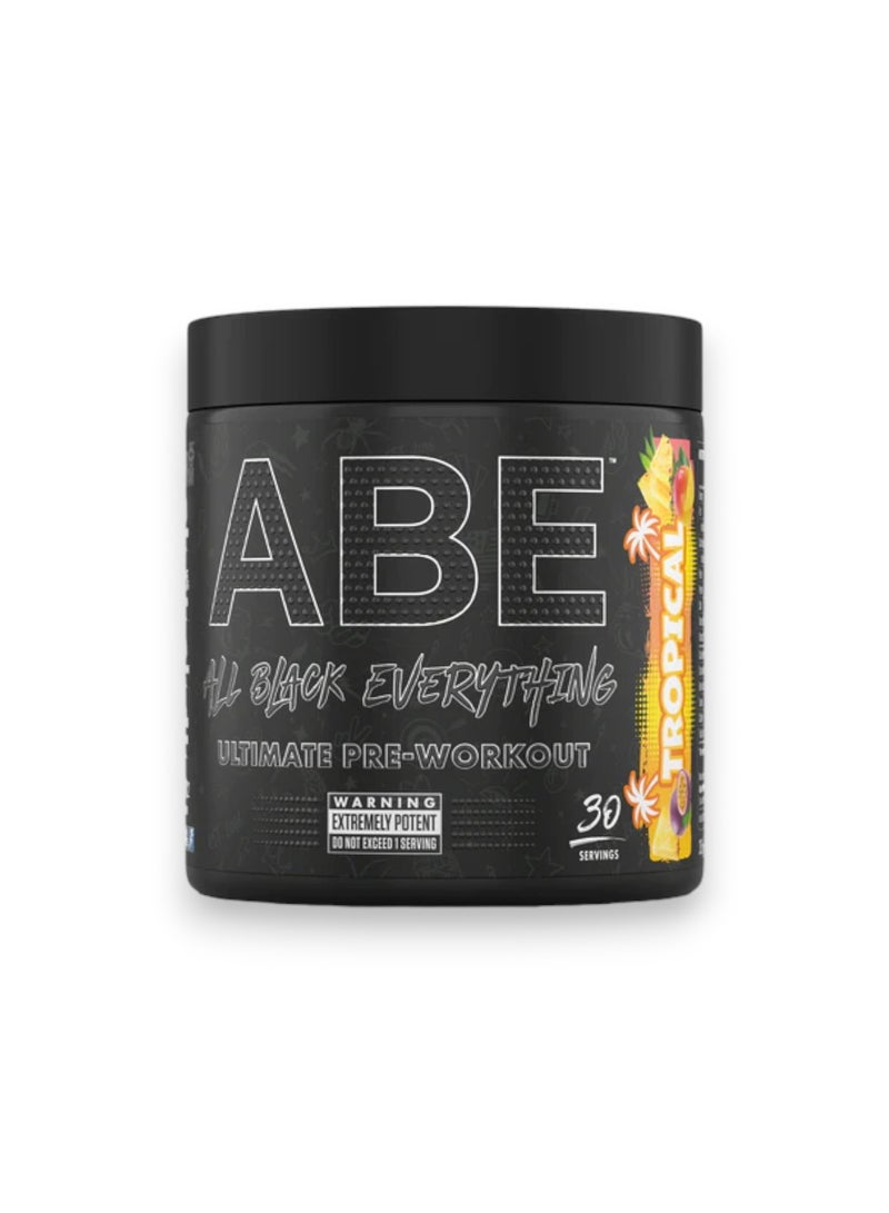 ABE Ultimate Pre-Workout, Tropical Flavour, 30 Servings