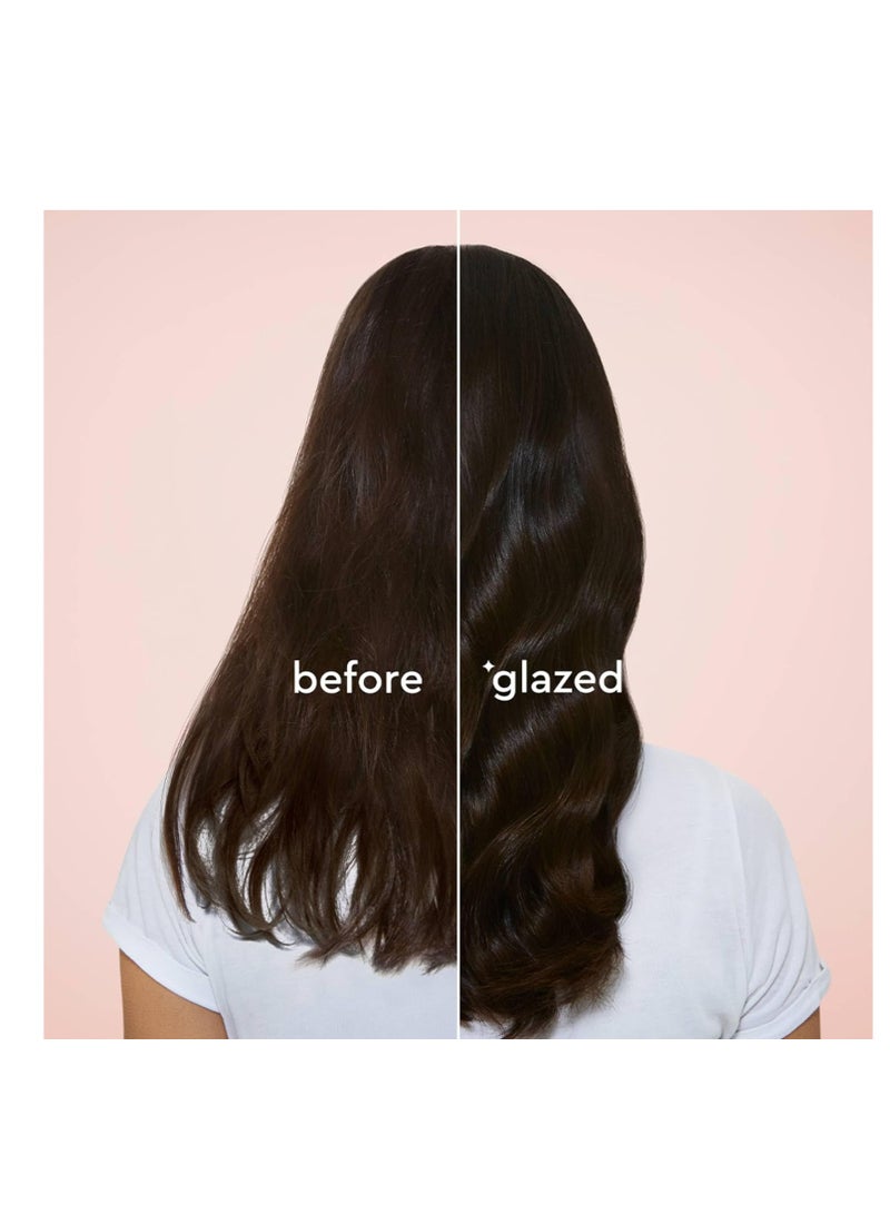 glaze Sheer Glow Transparent Clear Conditioning Super Gloss 6.4 fl.oz (2-3 Hair Treatments) Hair Gloss Treatment. guaranteed results in 10 minutes
