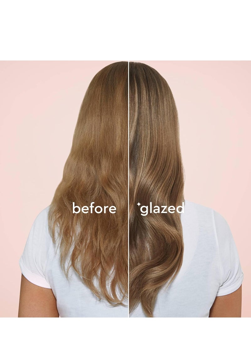 glaze Sheer Glow Transparent Clear Conditioning Super Gloss 6.4 fl.oz (2-3 Hair Treatments) Hair Gloss Treatment. guaranteed results in 10 minutes