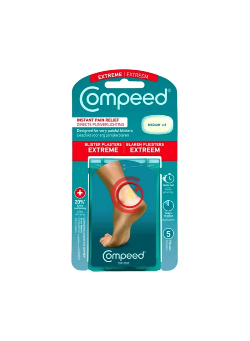 Compeed Hydrocolloid Extreme Blister Plasters and On-The-Go Anti-Blister Stick Bundle