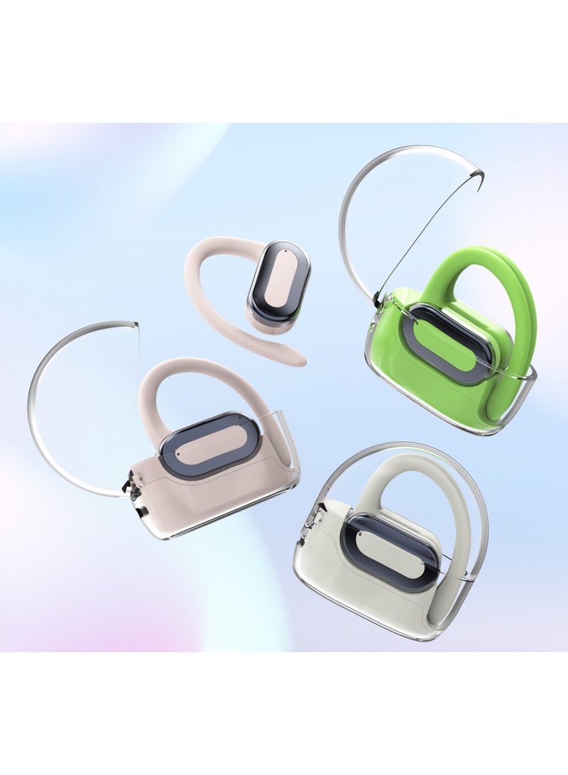 OWS Transparent Compartment Bluetooth Headset With Large Battery