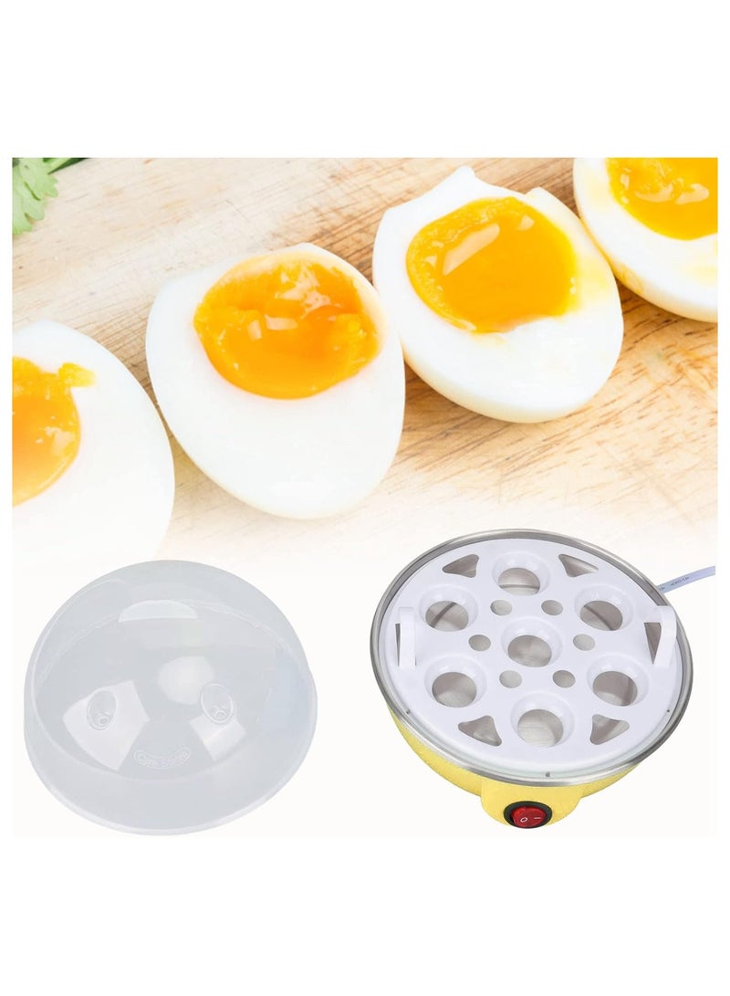 Boiled Egg Cooker Anti Dry Burning Chicken Design Multifunction Chicken Egg Cooker Holds 7 Eggs With Heating Plate For Eggs For Milk For Food