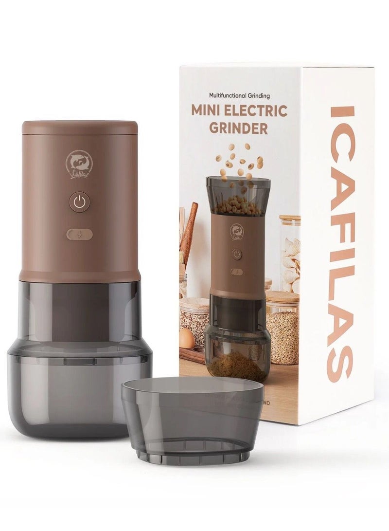 Coffee Grinder TYPE-C USB Charge Professional SUS 420 Stainless Steel Grinding Core 130g Coffee Beans Grinder Electric