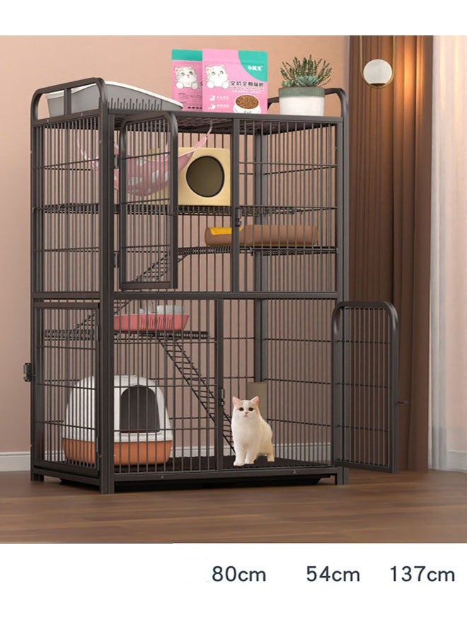 Stackable Heavy Duty Luxury Foldable Pet Cage with Door