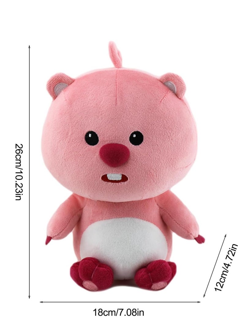 Plush Doll Kawaii Character Little Stuffed with Hat Detachable, Decoration Pendant Toys Birthday Gifts Kids 28cm