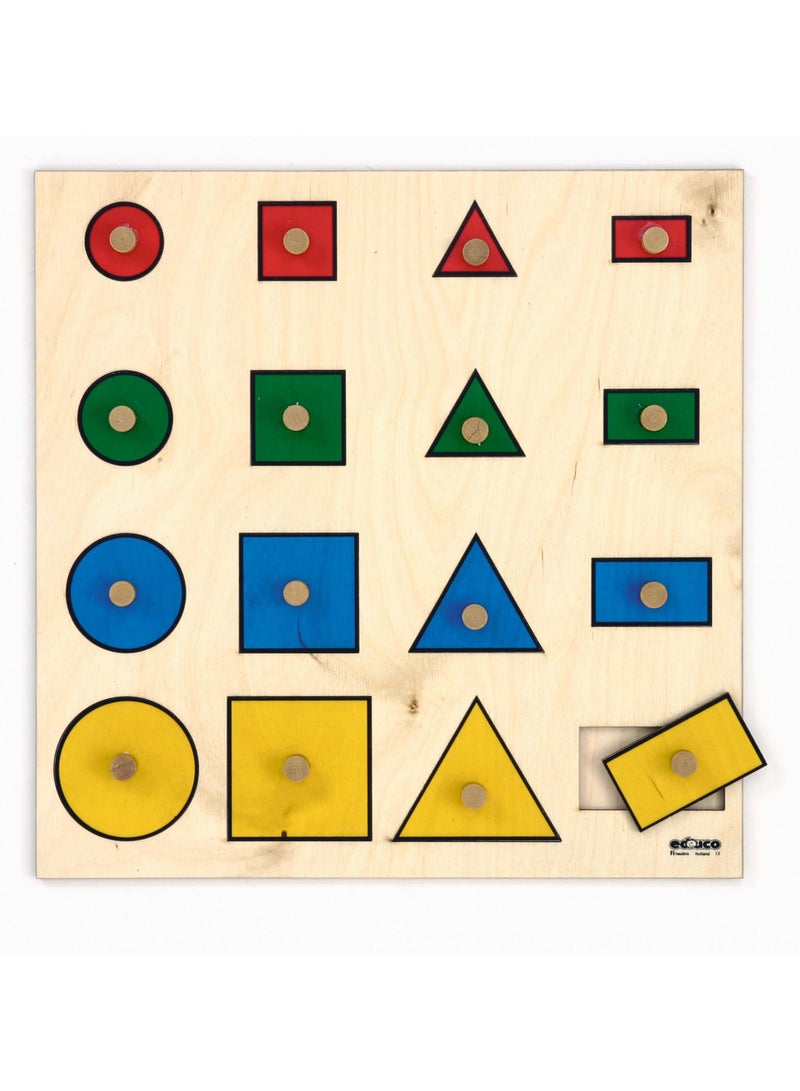 Geometric Shape Board For Kids