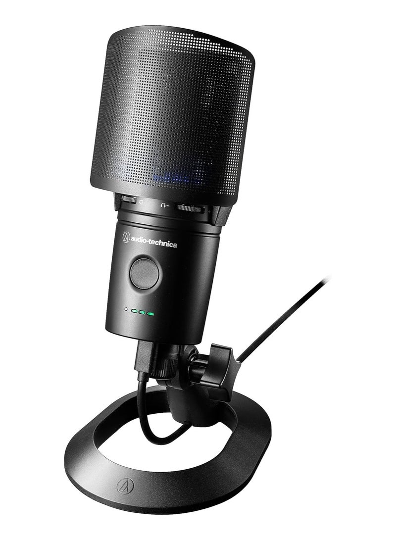 Audio-Technica AT2020USB-XP Cardioid Condenser USB Microphone, 24-Bit / 192 kHz High-Resolution Audio