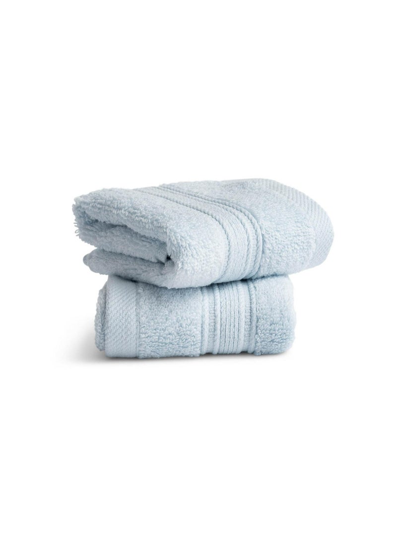 Habitat Supersoft Country Blue Hand Towel