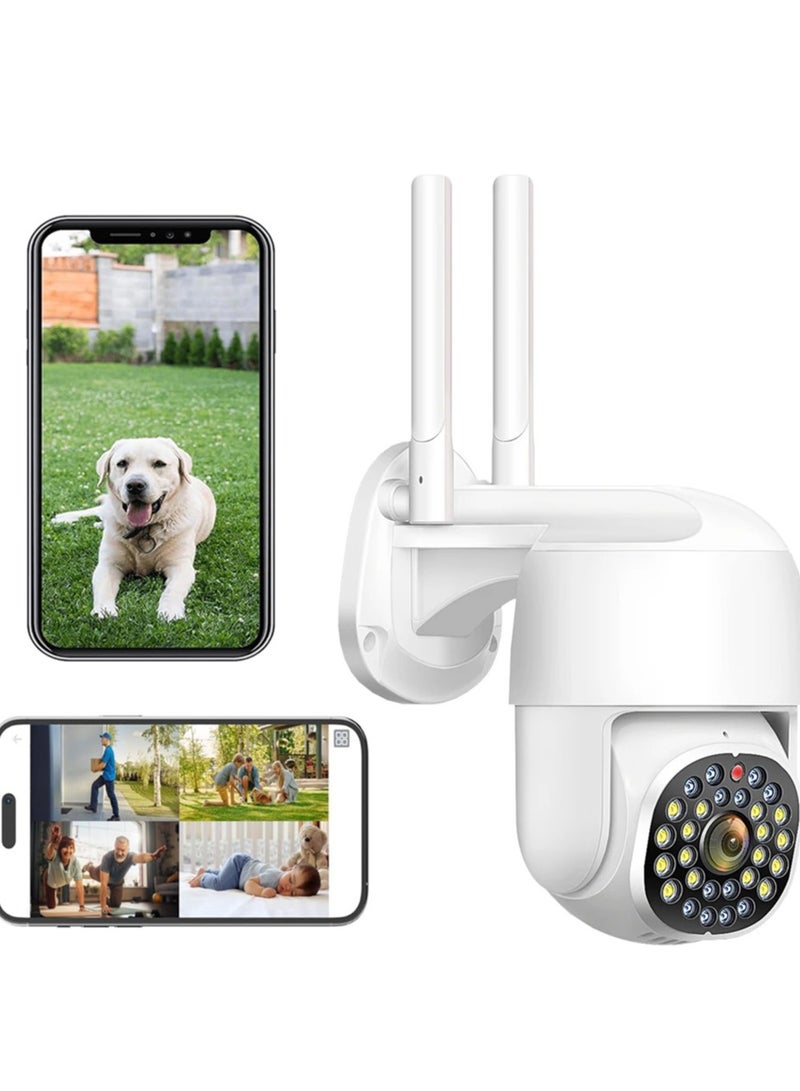 Security Cameras, Indoor Camera, 1080P 2MP Wireless WiFi Camera, 2.4G/5G  Security Camera System, Motion Detection Alarm Night Vision, HD Infrared Night Vision, Two-Way Talk Motion Alarm