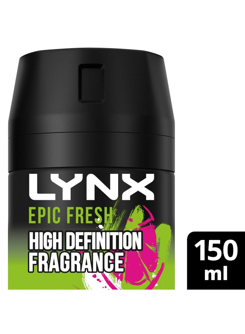 Lynx Grapefruit & Pineapple Scent Body Spray for Men 150ml