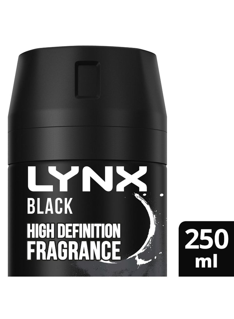 Lynx Black Deodorant & Bodyspray 250ml