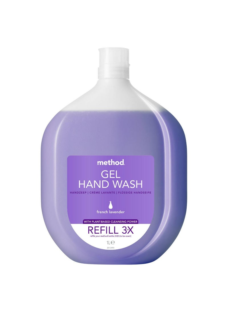 Method French Lavender Gel Hand Wash Refill 1L