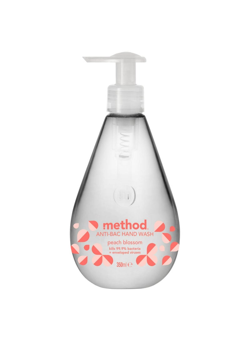 Method Anti Bacterial Peach Blossom Gel Hand Wash 350ml