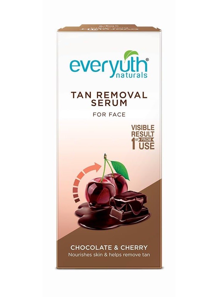 Everyuth Naturals Pure and Light Tan Removal Choco Cherry Serum 30ml