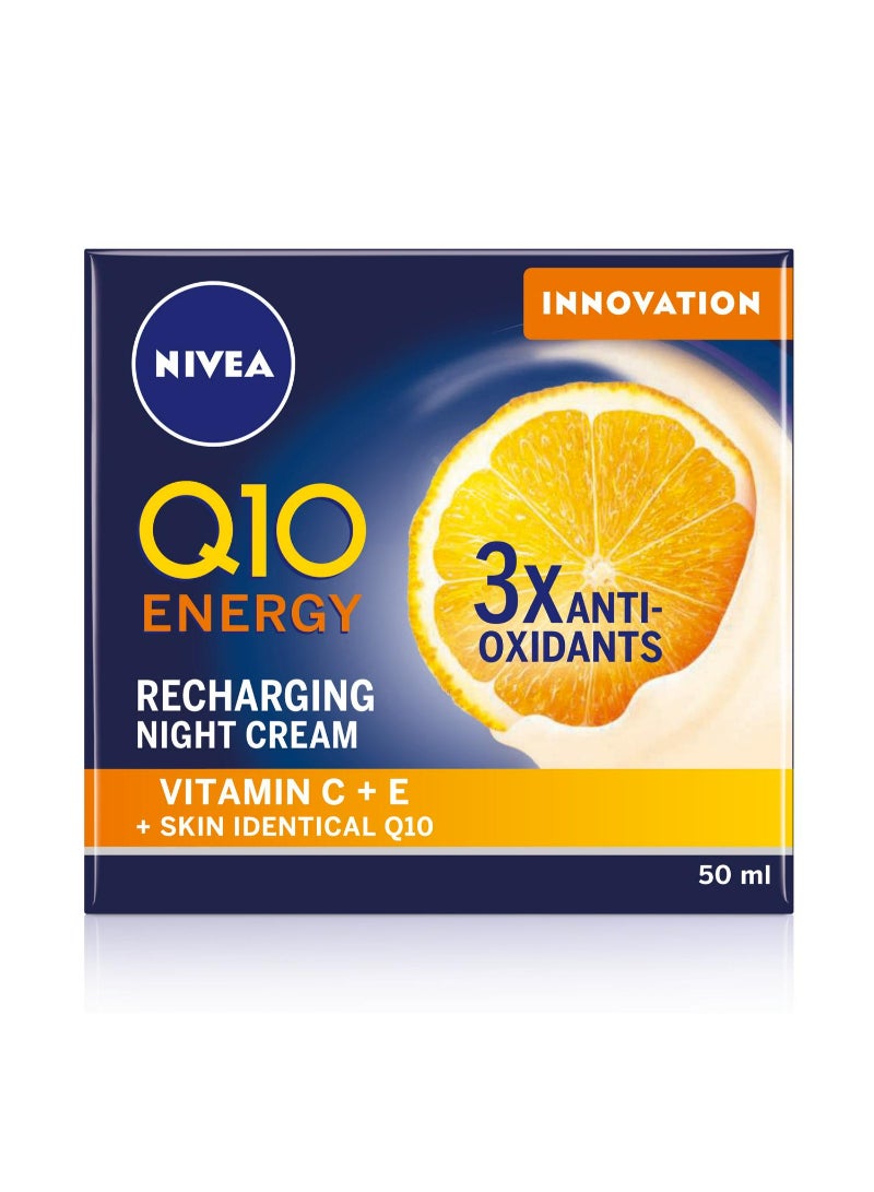 Q10 Energy Vitamin C Recharging Night Cream 50ml