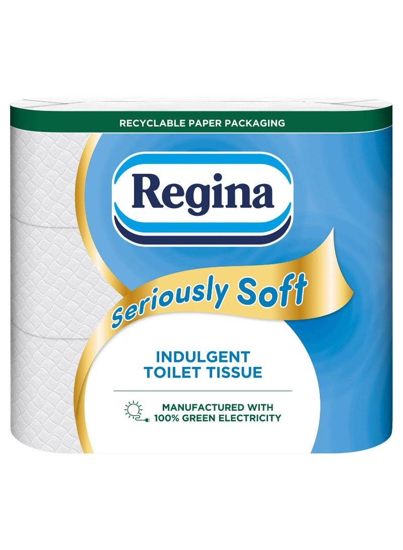 Regina Seriously Soft Indulgent Toilet Tissue Rolls x9