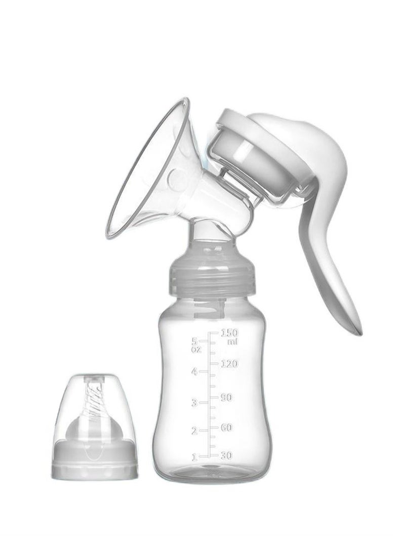 Manual Baby Milk pump powerful suction painless portable and comfortable