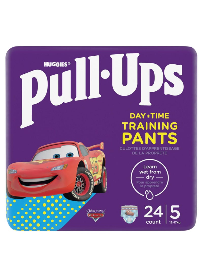 Huggies Pull Ups Explorers Boys Day Time Nappy Pants Age 1.5-3 Years Nappies Size 5, 12-17 kg x24