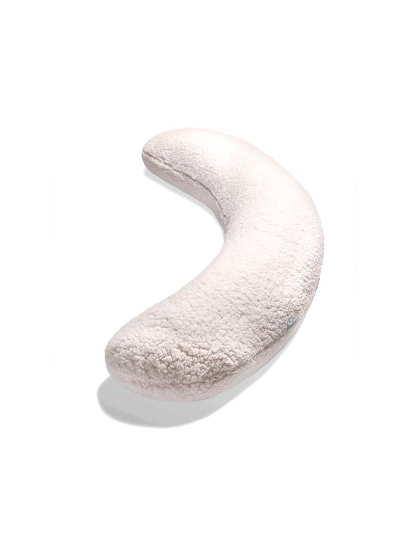 Kally Sleep Sherpa Fleece Body Pillow - Cream