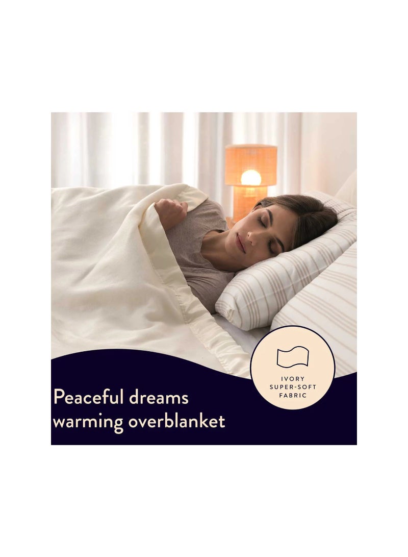 Dreamland Peaceful Dreams Warming Over Blanket Single 6T 180X135 Cm