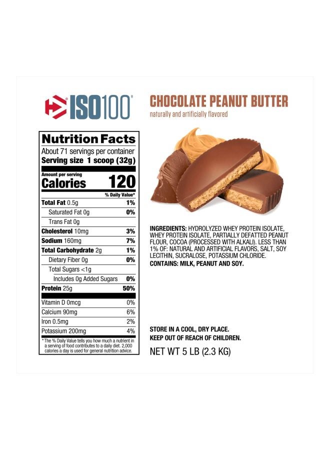 Whey Isolate Protein Powder - Peanut Butter
