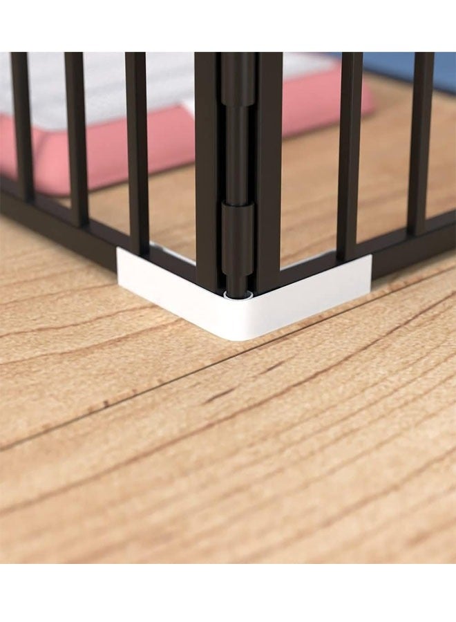 Heavy Duty Luxury Open Foldable Pet Cage with and Door 6 Piece Fence