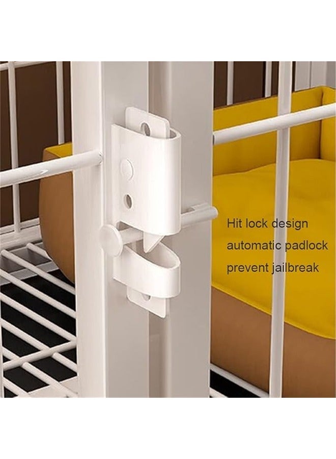 Movable and Durable Pet Cage with Wheels