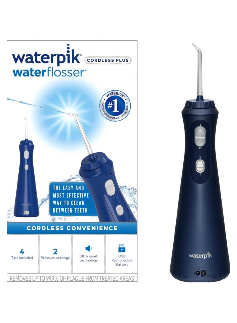 Waterpik Cordless Plus Water Flosser WP-493UK - Blue