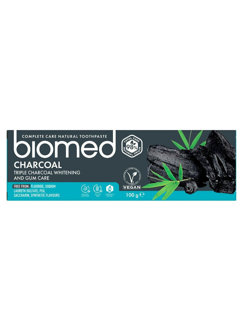 Biomed Charcoal Complete Care Natural Toothpaste 100g