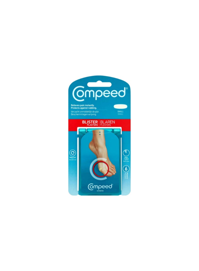 Compeed Hydrocolloid Blister Plasters Small - Pack of 6