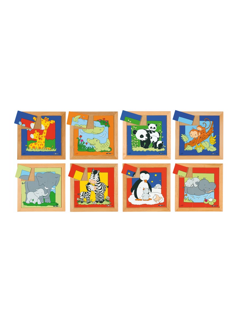 Mother And Child Puzzle Set Of 8 Puzzles For Kids
