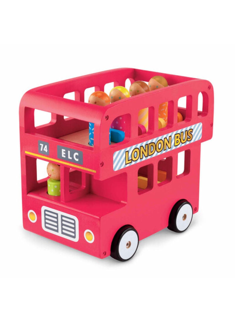Early Learning Centre Wooden Double Decker Bus