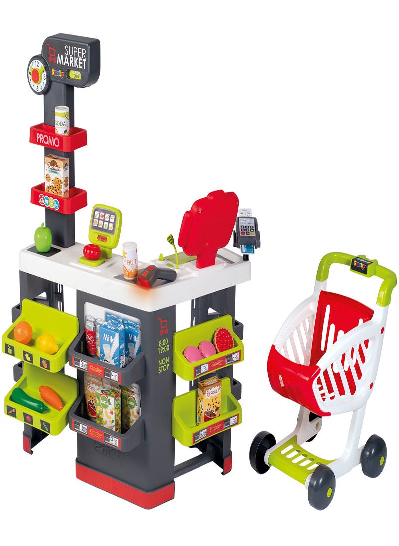 Smoby Super Market Playset With Trolley