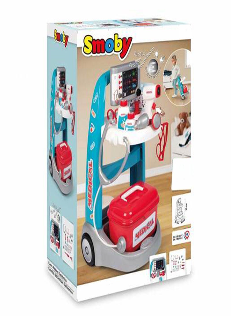 Smoby Medical Roleplay Electronic Trolley