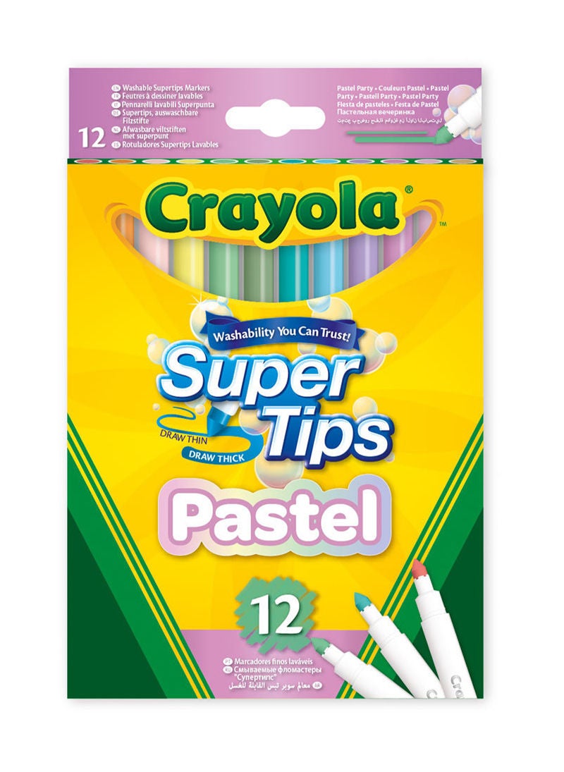 Crayola Supertips Pastel Pens