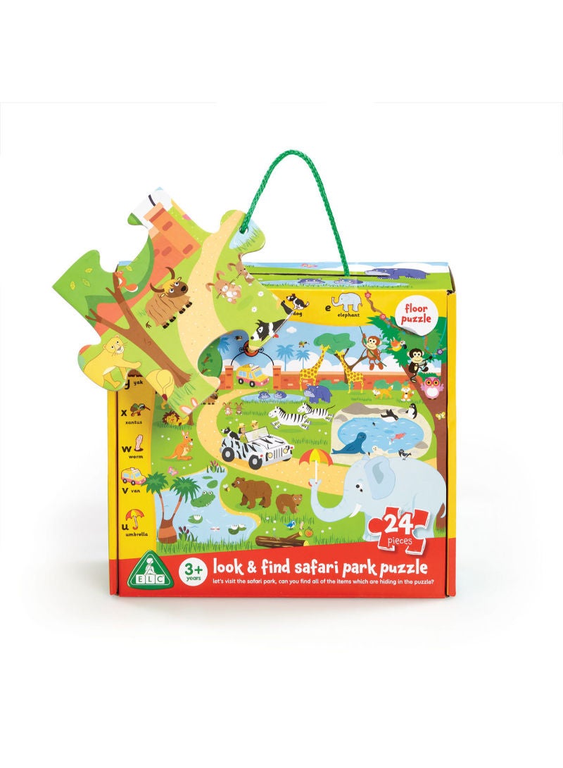 Early Learning Centre Look And Find Safari Park Floor Jigsaw Puzzle