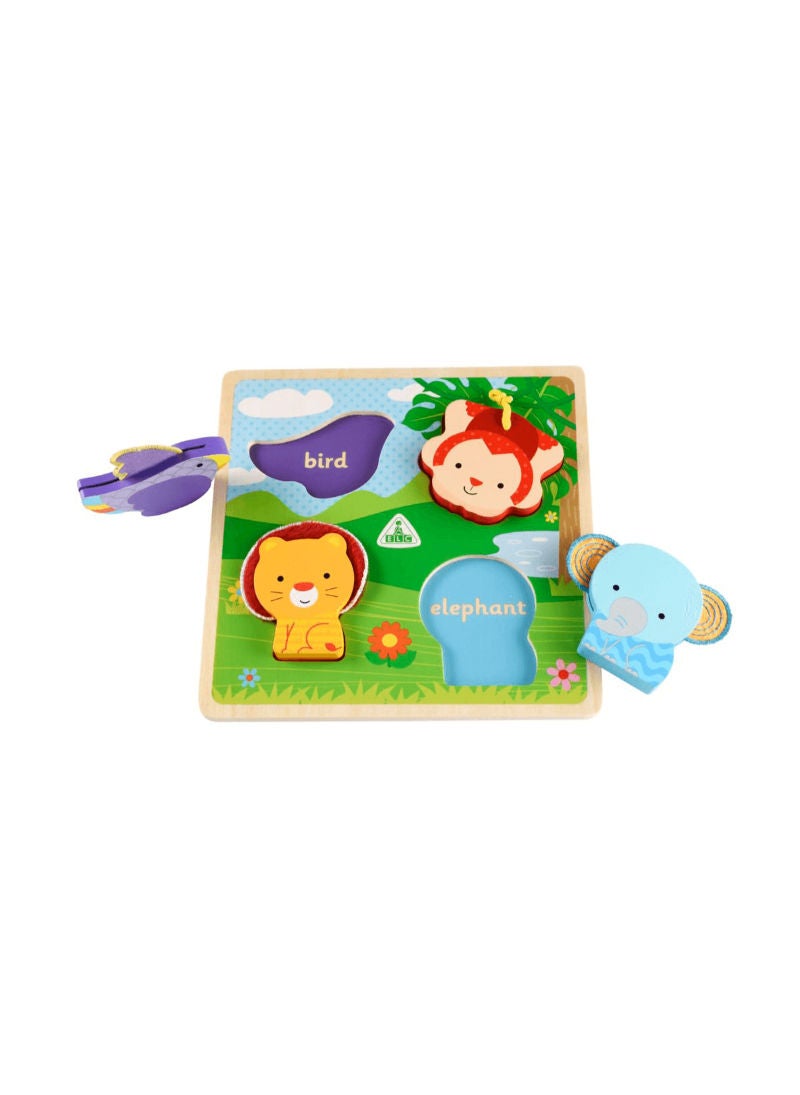 Early Learning Centre Touch and Feel Wooden Puzzle