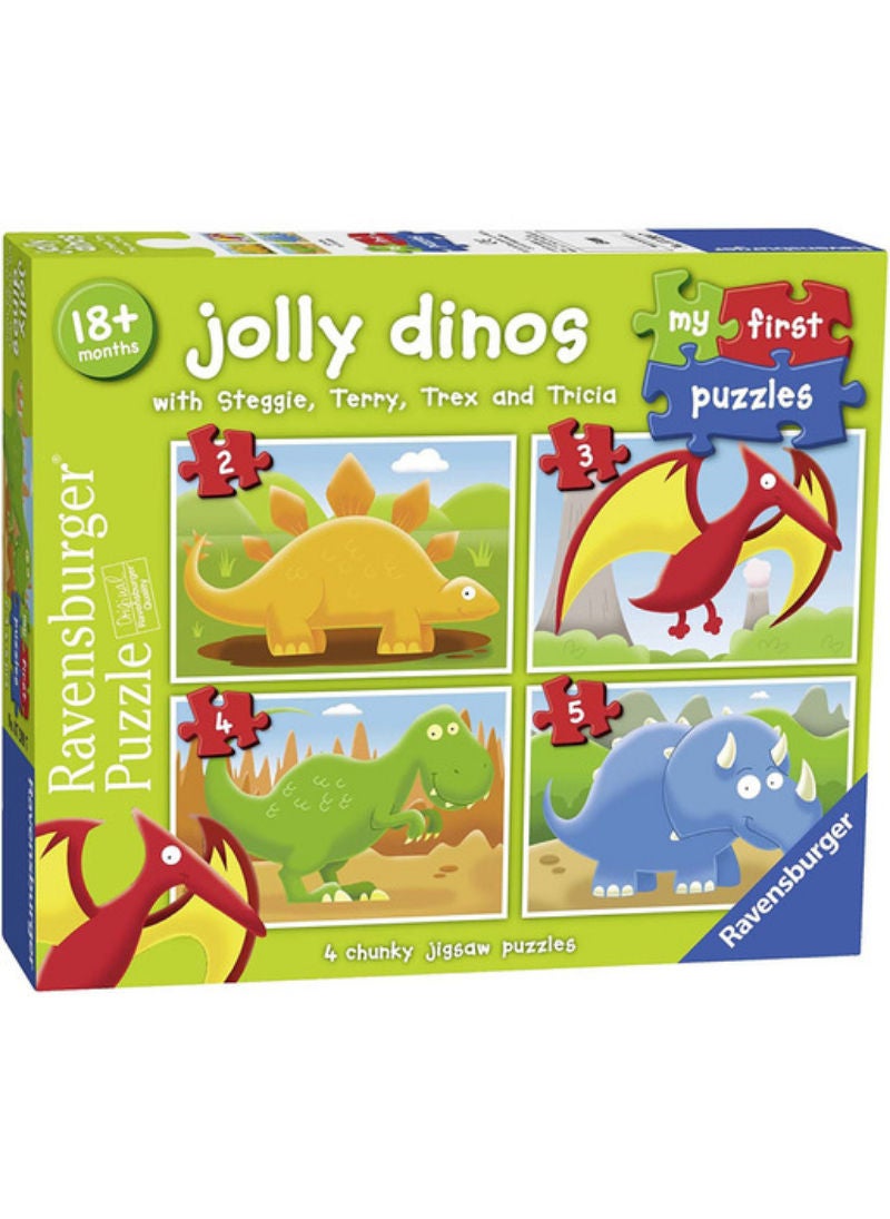 My First Puzzles Jolly Dinos