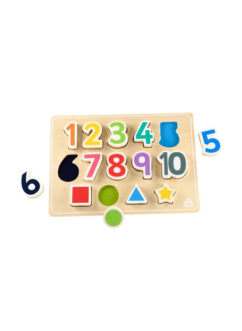 Early Learning Centre Shape And Number Puzzle