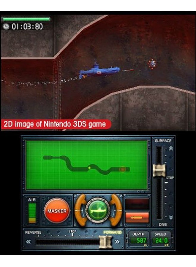 Steel Diver (Intl Version) - Simulation - Nintendo 3DS