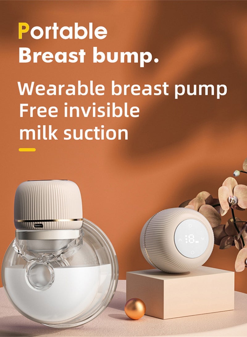 Electric Baby Milk Pump Fully Automatic Painless Massage All-in-One Silent Touch Button