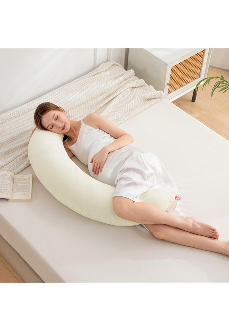 C-shaped maternity pillow maternity pillow leg knee abdominal support pillow