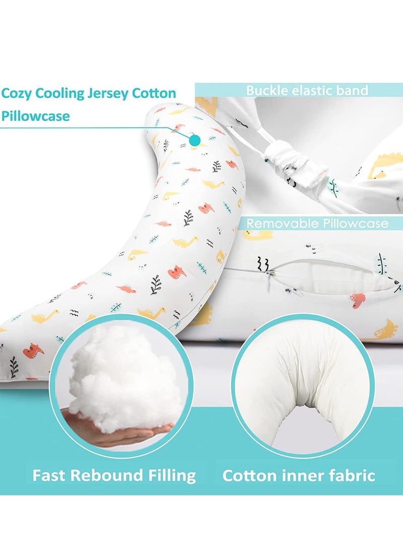 C-shaped maternity pillow maternity pillow leg knee abdominal support pillow